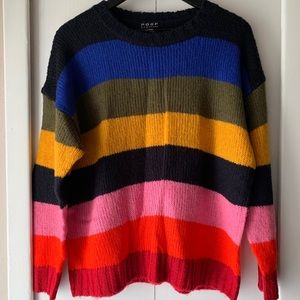 POOF NEW YORK Rainbow Sweater